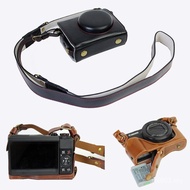 G G7XII Leather Case XG7 Suitable Protective Case Canon Camera Bag Leather Case G7XII Camera MarkII 