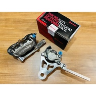 XMAX NVX NMAX RXZ RR150 Y15 Y16 LC R25 125Z ORIGINAL BREMBO M3 4 Pot/P34 2 Pot Full Set Siap Breket