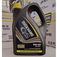 100% Original DUCKHAMS QS FULLY SYNTHETIC ENGINE OIL 5W-40, SN/CF (4L)