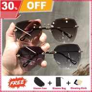 JS 2019 new fashion women sunglasses frameless design