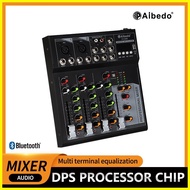 ♣ ◎ ♀ Aibedo F4-USB 4 Channel Audio Mixer Soundcard bluetooth mixer console