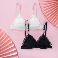 Sexy Woman Bra Floral Lace Bra Wire Free Bralette