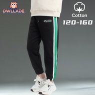 OWLLADE Jogger Track Jogging Sports Pants for Tracksuit Sweatpants Kids Boy Track Pants 1978 in Blac