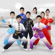 Children's Martial Arts Clothing Chinese Style Taijiquan Practice Clothing School Games Performance 