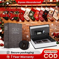 Expose Contains Hidden Book Safe Box Book Safe Passcode Hidden Storage With Lock Money Saving Box