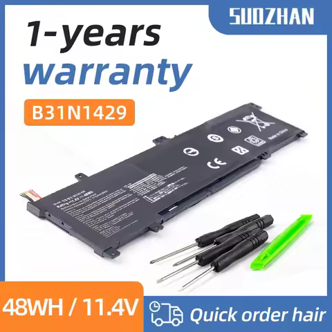 SUOZHAN B31N1429 Laptop Battery For ASUS A501L A501LX A501L A501LB5200 K501U K501UX K501UB K501UW K5
