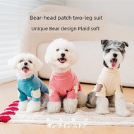 dog clothes dog accessories cheepet Fun Little Bear Cloth Sticker Sweatshirt Pet Dog Dog Clothes Aut