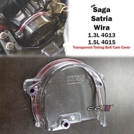 Transparent Clear Cam Pulley Gear Timing Belt Cover For Proton Saga Satria Wira 4G13 4G15 Saga Iswara hks