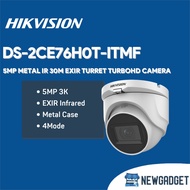 HIKVISION DS-2CE76H0T-ITMF 5MP METAL IR 30M EXIR TURRET TURBOHD CAMERA