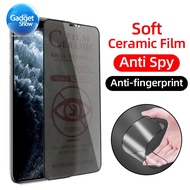 PRIVACY screen protector For iPhone 13 12 11 / PRO / PRO MAX / X XS / XR -ceramic privacy