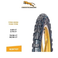 CHEETAHKING TYRE KIN707 250-17 , 275-17 TUBE TYPE TYRE
