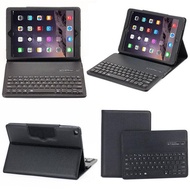 For iPad 2 3 4  Wireless Removable ABS Bluetooth Keyboard  With Leather Case Cover