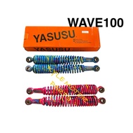 WAVE100 REAR ABSORBER SET BATIK 335MM YASUSU