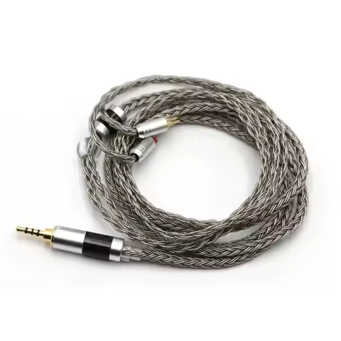 Tripowin Zonie Earphone Cables 16 Core Silver Plated Headphone upgrade cable QDC MMCX 2PIN 0.78mm FO