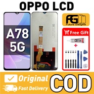 LCD OPPO A78 5G Compatible For ORIGINAL LCD Skrin Touch Screen Replacement