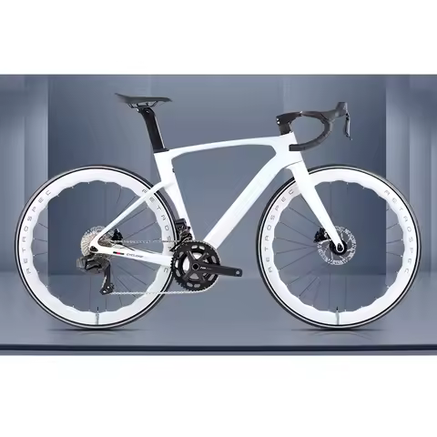Twitter Full Carbon Road Bike Wireless Electronic Shifting WheelTop EDS TX 2X12 Speed Hydraulic Disc