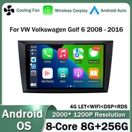9 inch for VW Volkswagen Golf 6 2008 - 2016 Android OS Car Radio Multimedia Video Stereo Player Navi