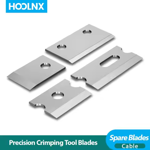 HOOLNX Versatile Replacement Blades For CAT6/CAT6A/CAT7 Standard And Pass Through Network Cable Crim