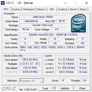Intel Xeon X5550-4 Core 8 Threads 8M Cache - SK 1366 CPU