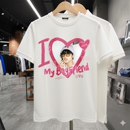 (Ready To Ship) Cash On Delivery Men's Black t-shirt shirt baby tee Big Breast t I Love Cotton 1 Cre