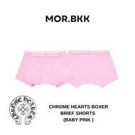 BOXER-CHROME HEARTS BRIEF SHORTS Baby pink