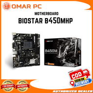BIOSTAR B450MHP MOTHERBOARD SUPPORT A6, A8, A10, ATHLON, AM4 SOCKET RYZEN 2000 to 3000 SERIES ( 4000