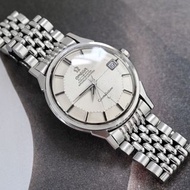 Omega Constellation Date Cross Hair onyx dial , 歐米茄星座，自動，連原裝錶帶，原裝玻璃面