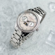 ARIES GOLD MULTIFUNCTION STAINLESS STEEL WOMEN'S WATCH L 5040 SERIES