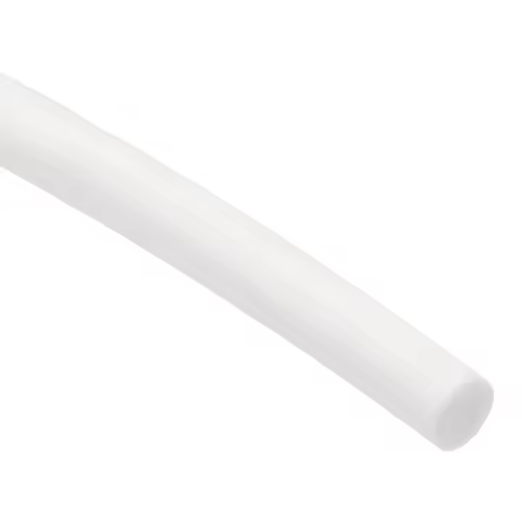 Uxcell 1Pcs 1-4.5Meters White Silicone Foam Seal Weather Strip 2-17mm Sponge Rubber Cord Solid Seal 