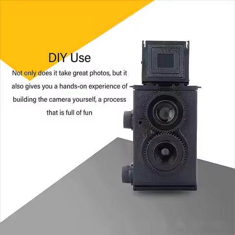 35MM Dual Lens TLR Film Camera DIY Classic Retro Double Reflex 135 Film Compatible Classic Film Came