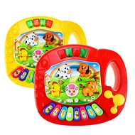 Kids Music Piano Farm Animals Hand Drums Baby Enlightenment Maternal and Infant Early Education Musical Toys