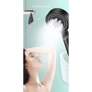 AJM Hand Shower Head Black Shower Head 5 Modes Esca 26