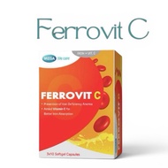 Ferrovit C Mega iron deficiency anemia pills 30v box