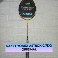 YONEX ASTROX 0.7 DG ORIGINAL BADMINTON RACKET WITH STRINGS INSTALLED PACKAGE