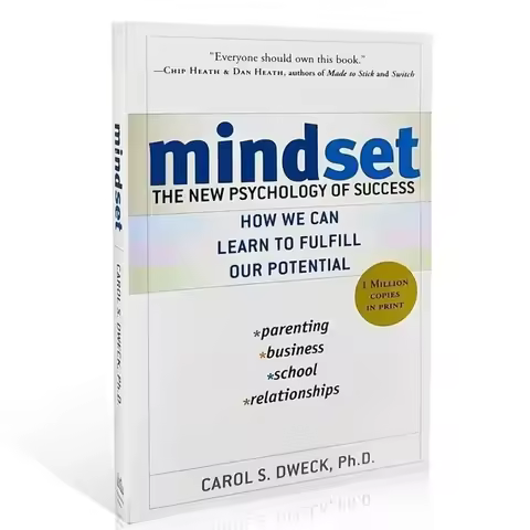 Mindset The New Psychology Of Success English Book by Carol S. Dweck Foreign Literature Inspirationa