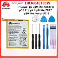 2021ปี100% Original Huawei HB366481ECW สำหรับ HUAWEI P9/P9 Lite Honor 8 P10 Lite Y6C P8 Lite 2017 P2