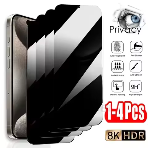1-4PCS Privacy Screen Protector For Xiaomi Redmi Note 13 Pro 5G 14 12 9 4G 11 10 ProMax 8T Redmi 12 