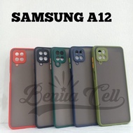 Kondom Samsung M12 A12 Matte Full Samsung A12 New 2020 Case HP