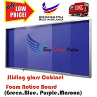 Sliding Glass Cabinet Foam Notice Board/ Foam Notice Board/Notice Board