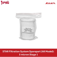 STAR Filtration System Sparepart (All Models): 5 micron Stage 1