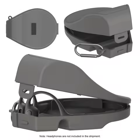 Hard Plastic Headphone Storage Case for SHOKZ Run Pro 2 Standard/Mini/Swim Pro Bone Conduction Headp