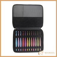 WOOW Aluminum Crochet Hook Knitting Crochet Needle Ergonomic Handle Crochet Hook