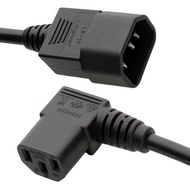 C13 (RIGHT ANGLE) TO C14 EXTENSION POWER CORD (3M/5M)