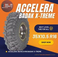 Ban Accelera 35x10.5 R16 35x10.5R16 35/10.5R16 35/10.5 R16 35/10.5/16 35 10.5 105 R16 R 16 BADAK X-T