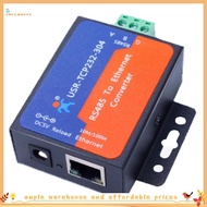 【posthouse1】1 PCS Modbus Serial Port RS485 to Ethernet Converter Module Server -TCP232-304 Data Tran