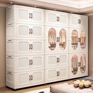 Foldable 60/70cm Cabinet Drawer Wardrobe Closet Magnetic Door Stackable Storage Box Home Organizer