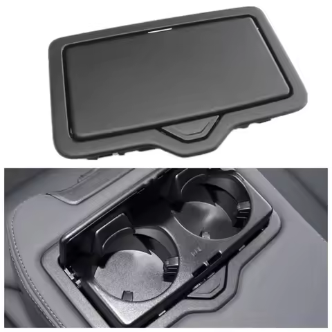 Original Rear Armrest Cup Holders Drinks Beverage Rack for Audi Q2 Q3 Q7 Q8 A3 Q5