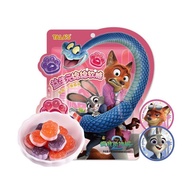 Crazy Zoo Gummy 80g Strawberry Grape Flavor Free Crazy Zoo Badge Individually Packaged Cat Claw Gumm