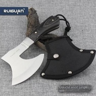 PROMO- MIELEE KAMPAK CACAH TULANG SUPER KUAT DAN KOKOH BAJA JOMBO GAGANG KAYU