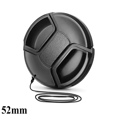 52mm Lens Cap for Nikon Canon Sony DSLR Camera Compatible Nikon D3000 D3100 D3200 D3300 D5000 D5100 